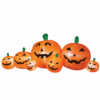 7 Citrouille gonflable - orange