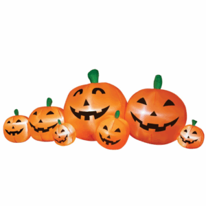 7 Citrouille gonflable - orange