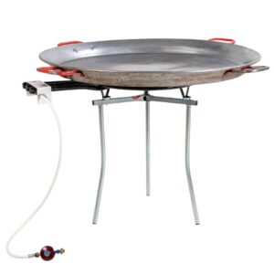 Poêle à Paella 70cm + réchaud à gaz