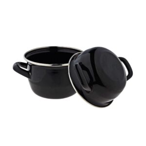 Casserole à moules avec couvercle