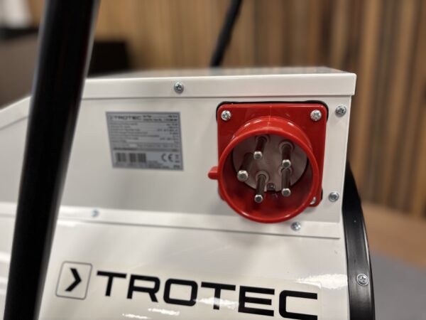 Canon à chaleur électrique 15 kW en location pour chauffage d’événements et chapiteaux – branchement 32A