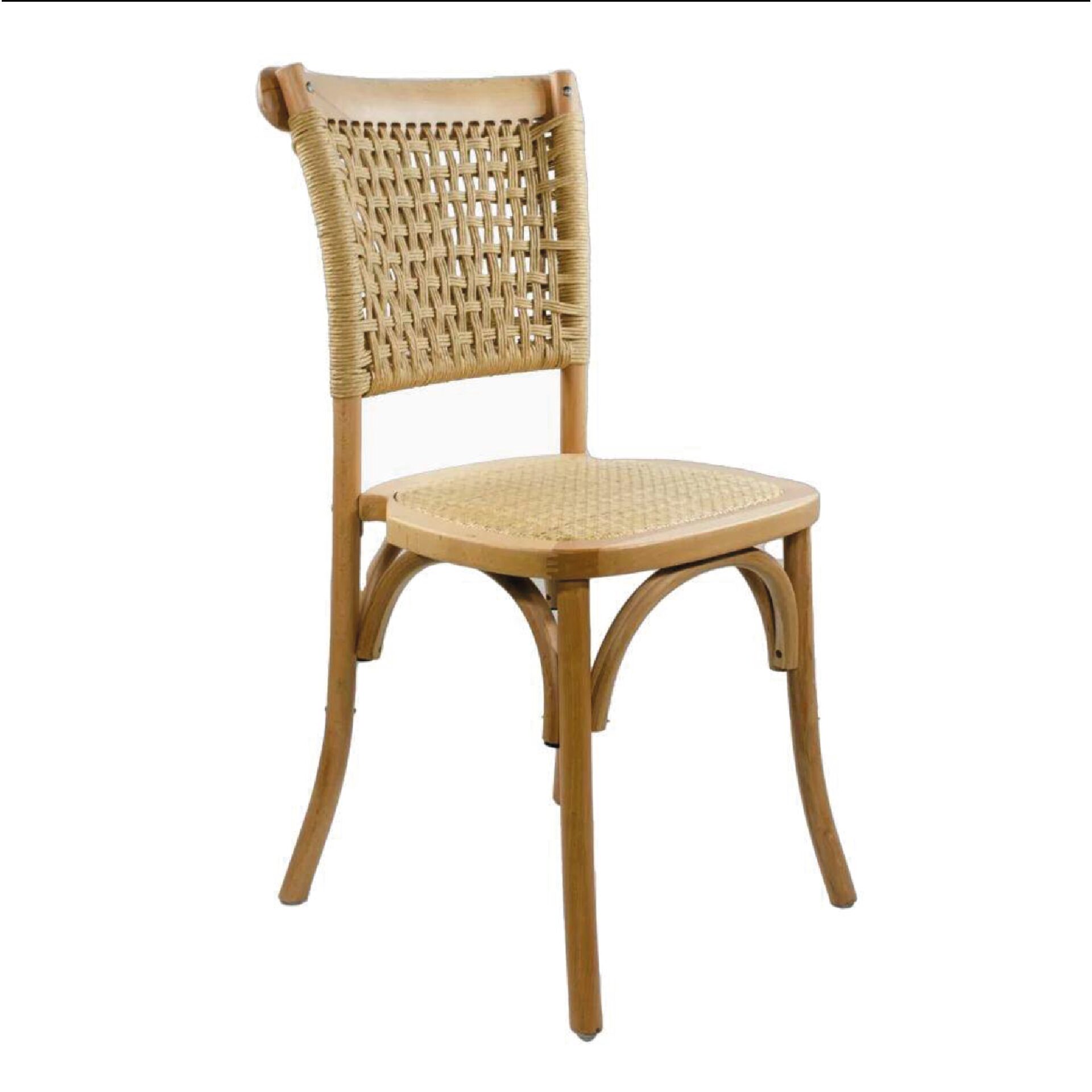 chaise en bois naturel